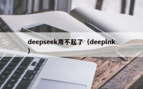 deepseek用不起了（deeplnk）