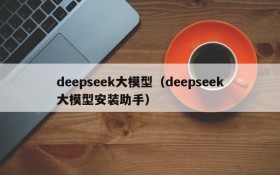 deepseek大模型（deepseek大模型安装助手）