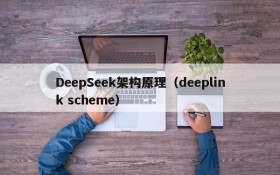 DeepSeek架构原理（deeplink scheme）