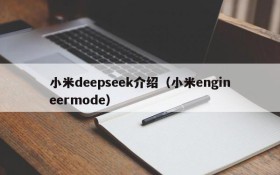 小米deepseek介绍（小米engineermode）