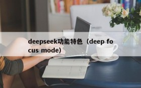 deepseek功能特色（deep focus mode）