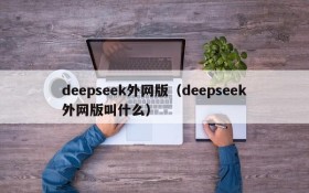 deepseek外网版（deepseek外网版叫什么）