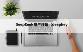 DeepSeek用户评价（deepkey）
