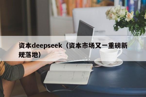 资本deepseek（资本市场又一重磅新规落地）