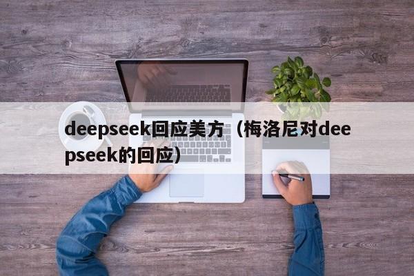 deepseek回应美方（梅洛尼对deepseek的回应）